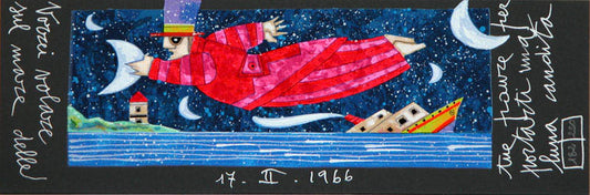 Vorrei volare sul mare delle tue paure