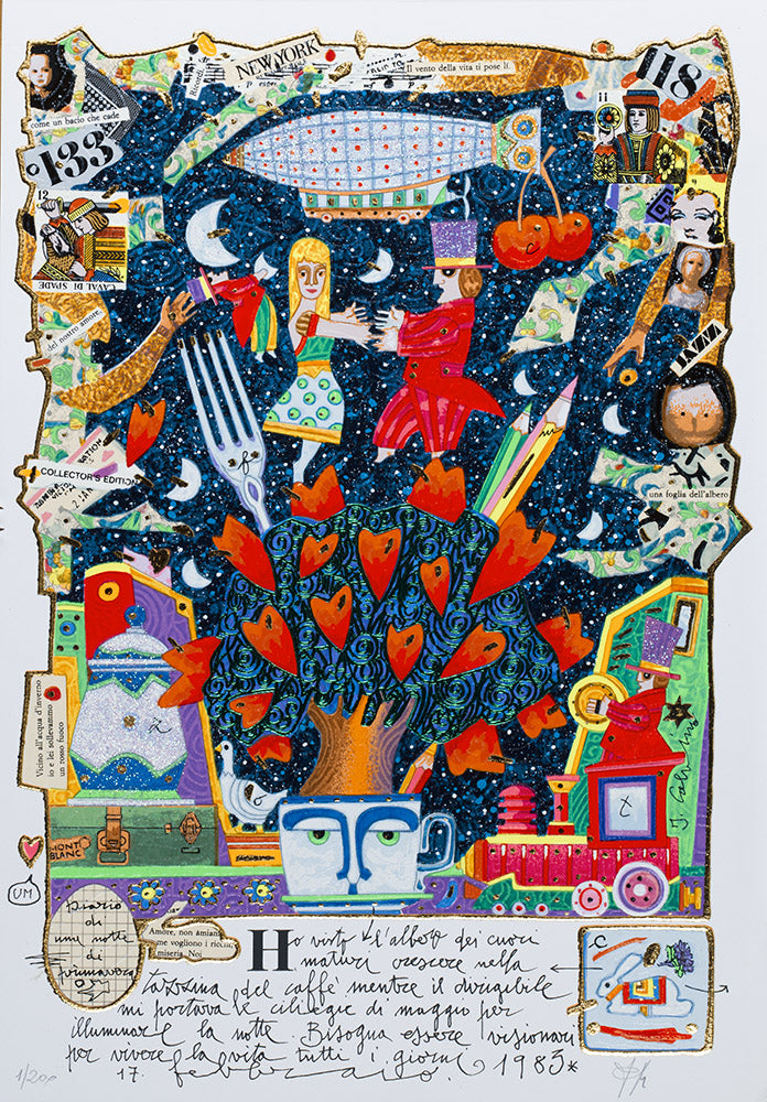 Ho visto l'albero dei cuori maturi crescere nella tazzina del caffè