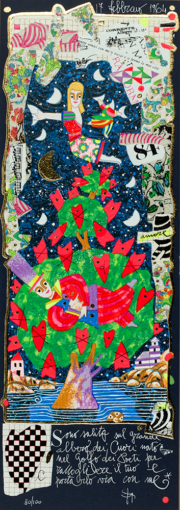 Sono salito sul grande albero dei Cuori